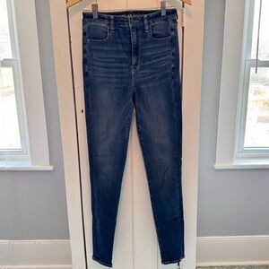 High Waist stretch jeans - Long